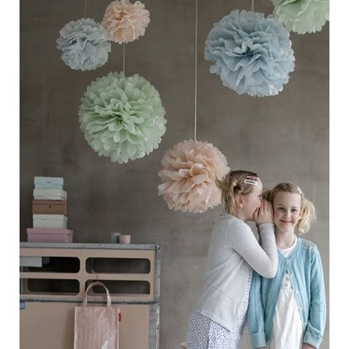 Engelpunt Pompon 25 centimeter Green