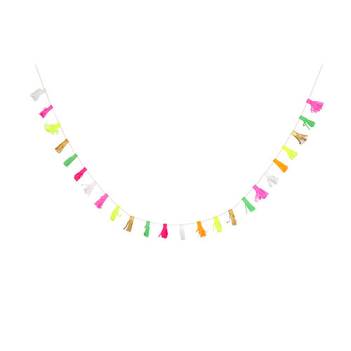 Meri Meri  Neon mini tassel