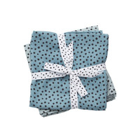 Hydrofiele doeken Happy Dots | Blauw