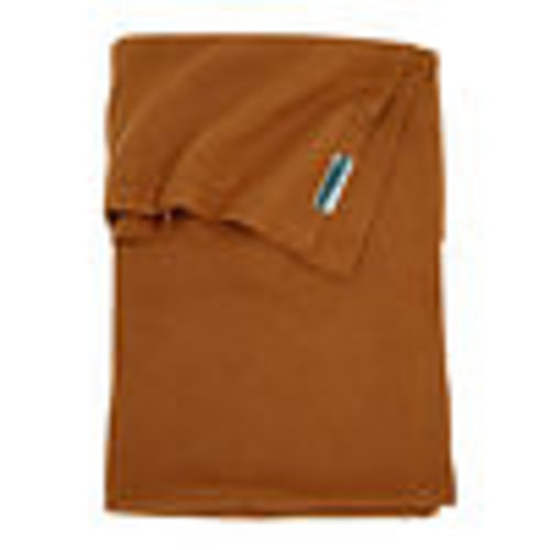 Meyco Wiegdeken knit basic camel 75 x 100 Meyco Wiegdeken knit basic camel 75 x 100