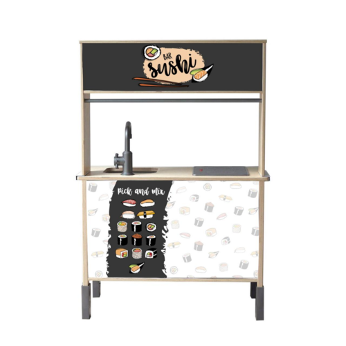 Stckrs online Stickerset Ikea Duktig Sushi Pieck & Mix