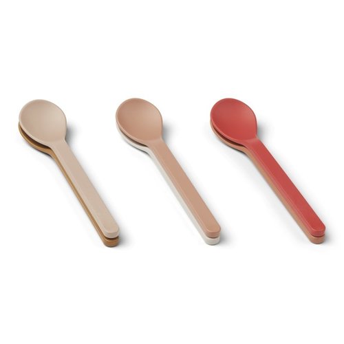 Liewood Erin spoon lepeltjes 6-pack | tuscany rose mix