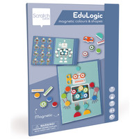 Magneet puzzel/boek Edulogic mix & match Robot