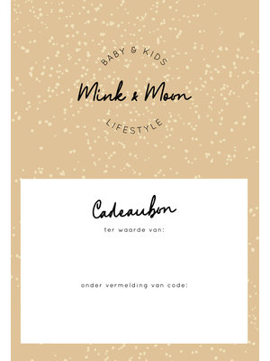 Mink & Moon Cadeaubon €15