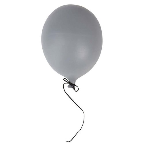 BYON Muurdecoratie Ballon Grey maat L BYON Muurdecoratie Ballon Grey maat L