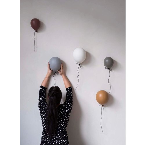 BYON Muurdecoratie Ballon Grey