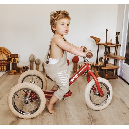 Trybike Loopfiets Vintage Steel  | Rood