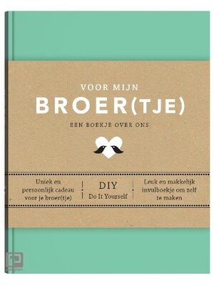 Uitgeverij Elma van Vliet Voor mijn Broer(tje) | Invulboekje
