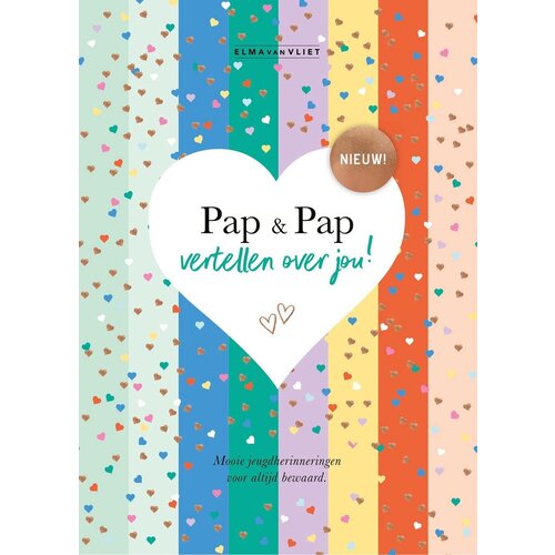 Uitgeverij Elma van Vliet Pap en Pap vertellen over jou | Invulboek