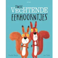 Twee vechtende Eekhoorns