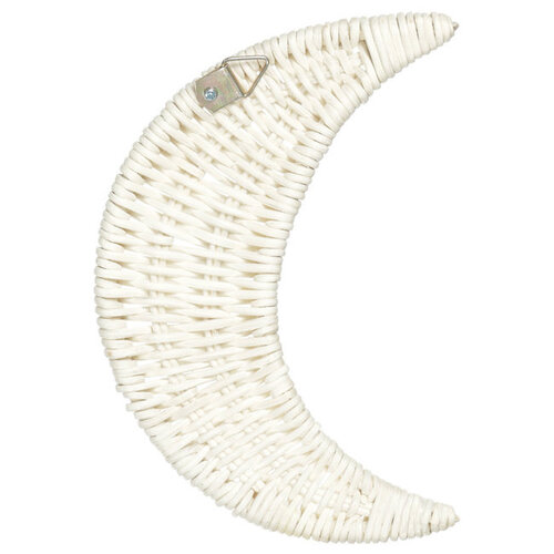 Kidooz Rotan Mini Maan Hanger Offwhite