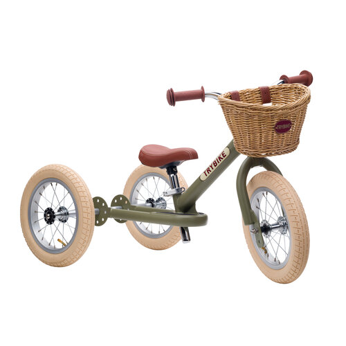 Trybike Driewieler Vintage Steel | Groen | Mat