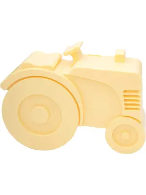 Blafre Lunchbox tractor licht geel