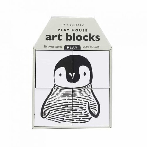 Wee Gallery Play House Art Blocks Playful Scenes