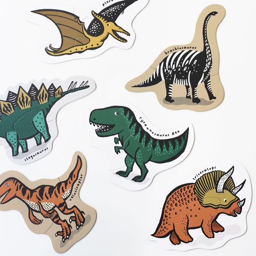 Wee Gallery Dinosaurus Beginner Puzzel