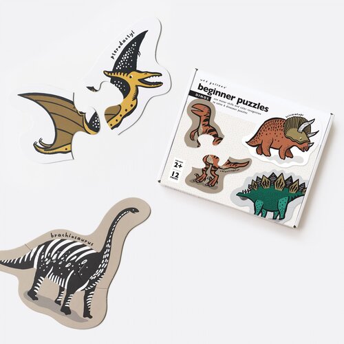 Wee Gallery Dinosaurus Beginner Puzzel