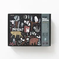 Vloer puzzel - Nightlife - Nachtleven van Dieren