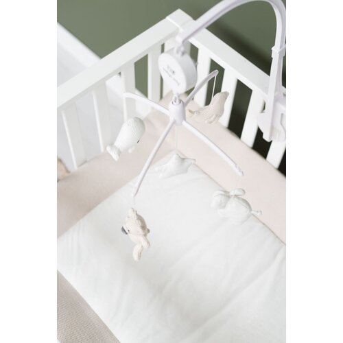 Baby's Only Muziekmobiel Zand/Wolwit/Wit Baby's Only Muziekmobiel Zand/Wolwit/Wit