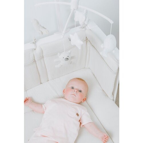 Baby's Only Muziekmobiel Zand/Wolwit/Wit Baby's Only Muziekmobiel Zand/Wolwit/Wit