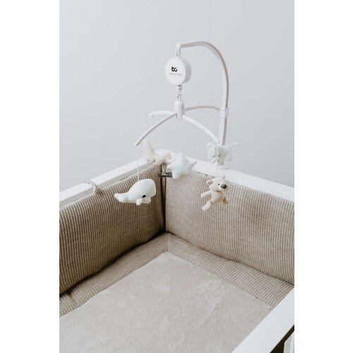 Baby's Only Muziekmobiel Zand/Wolwit/Wit Baby's Only Muziekmobiel Zand/Wolwit/Wit