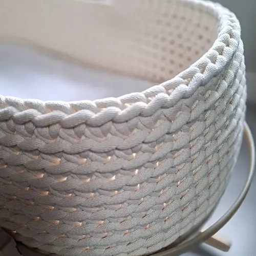 Mozes Mandje Mozesmandje Handgehaakt | Wiegje | Diverse Kleuren