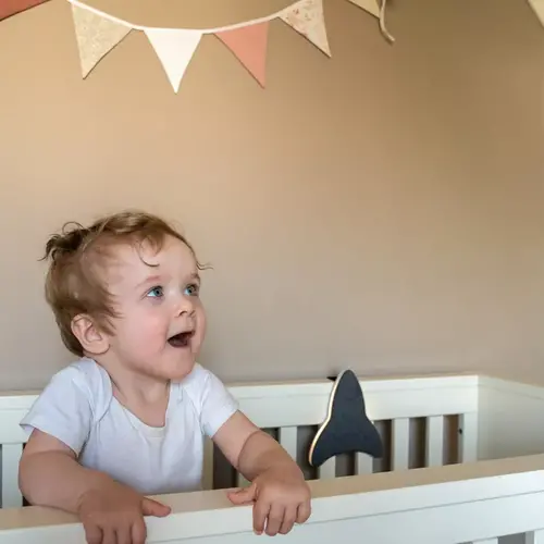 Ollie en Leila Ollie’s Raket White Noise Nachtlampje | Witte ruis met Licht en Timer