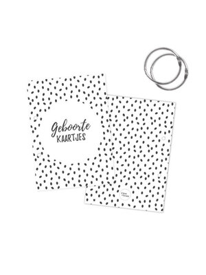 Fien & Feau Bewaarbundel - Geboortekaartjes A5