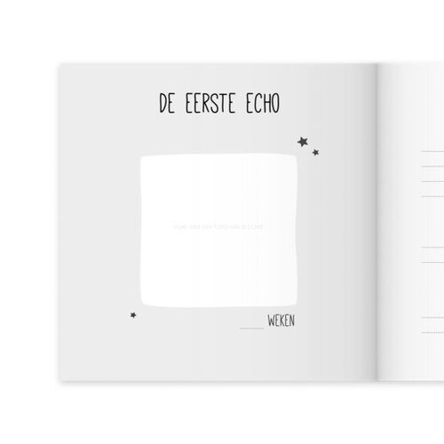 Fien & Feau Invulboek - NegenMaandenboek - Roestbruin - A5