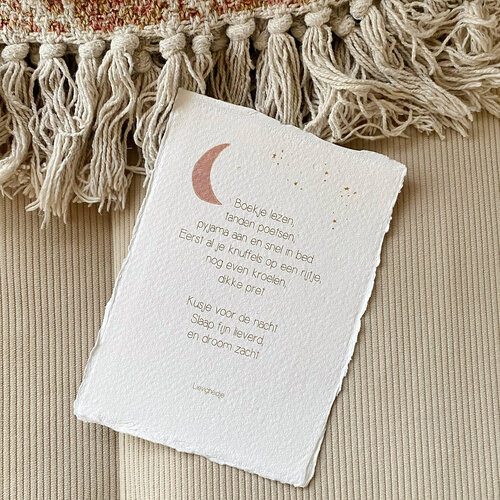 Lievigheidje Poster Droom Zacht A5