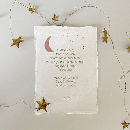 Lievigheidje Poster Droom Zacht A5