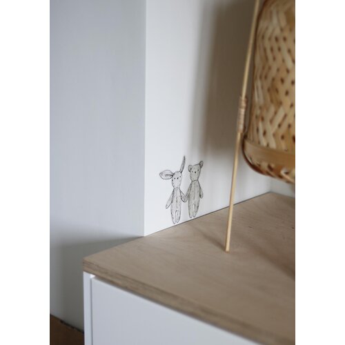 Inkylines Muursticker | Knuffels