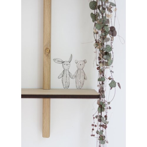 Inkylines Muursticker | Knuffels