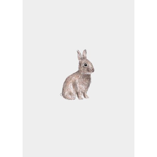 Inkylines Muursticker | Konijntje