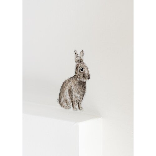 Inkylines Muursticker | Konijntje