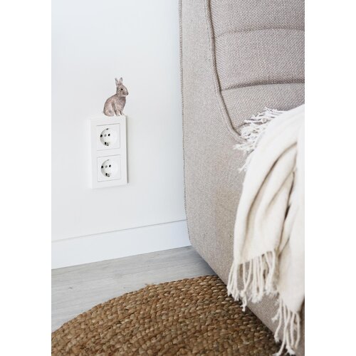 Inkylines Muursticker | Konijntje