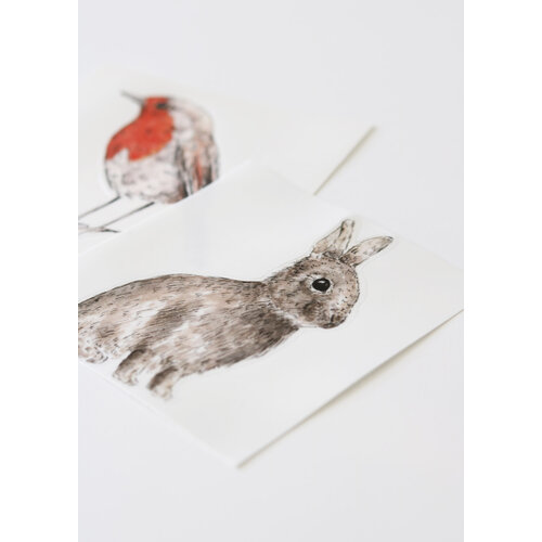 Inkylines Muursticker | Konijntje