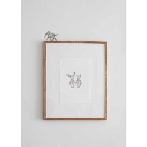 Inkylines Muursticker | Olifantje