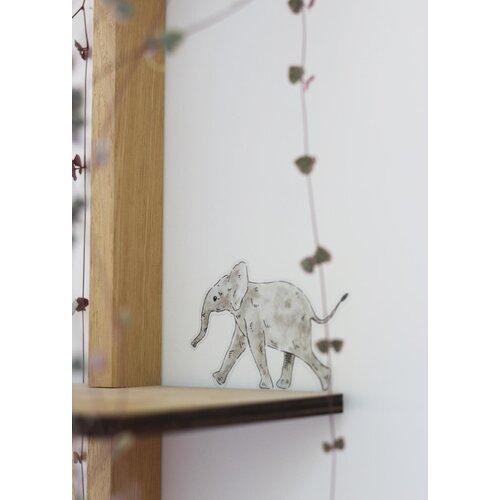 Inkylines Muursticker | Olifantje