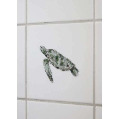 Inkylines Muursticker | Schildpad