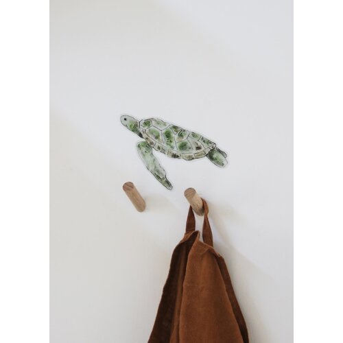 Inkylines Muursticker | Schildpad