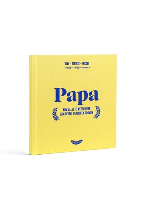 Uitgeverij Stratier Invulboekje door Papa