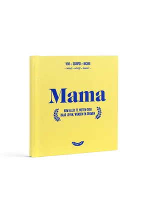 Uitgeverij Stratier Invulboekje door Mama