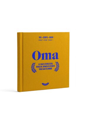 Uitgeverij Stratier Invulboekje door Oma