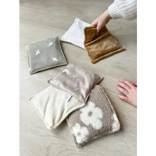 Pit & Play Pittenzakjes | Naturel-Set | Baby Pit & Play Pittenzakjes | Naturel-Set | Baby