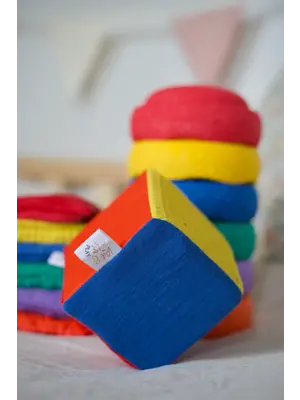 Pit & Play Dobbelstein | Regenboog Kleuren
