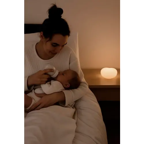 Flow Amsterdam Voedingslampje Ruby - Dusty Pink - Oud Roze Flow Amsterdam Voedingslampje Ruby - Dusty Pink - Oud Roze