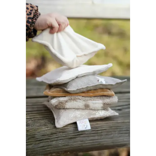 Pit & Play Pittenzakje - Wollig Beige Bloem