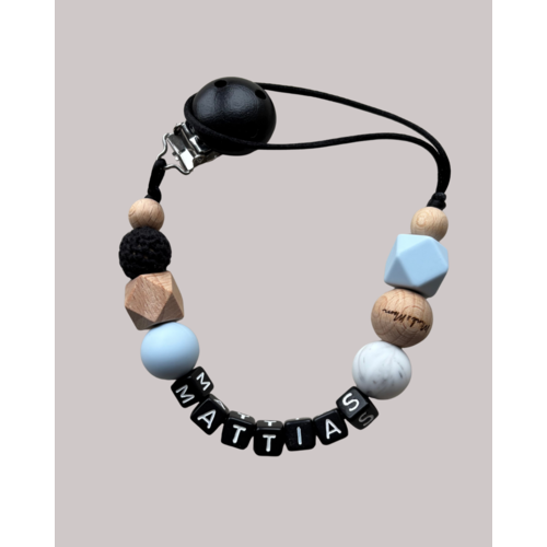 Mink & Moon Speenkoord met Naam Mink & Moon Speenkoord met Naam