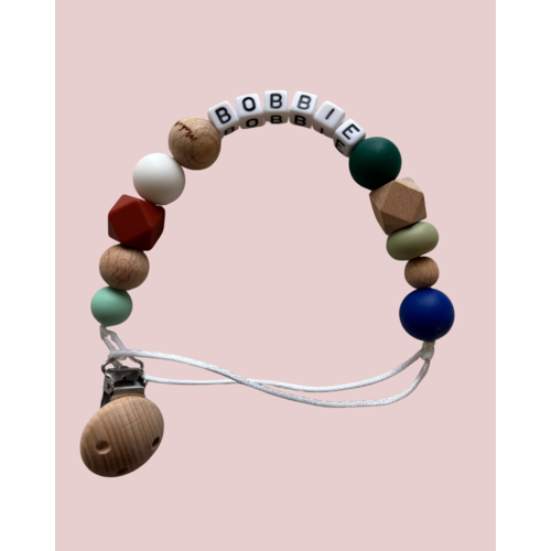 Mink & Moon Speenkoord met Naam Mink & Moon Speenkoord met Naam