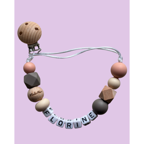 Mink & Moon Speenkoord met Naam Mink & Moon Speenkoord met Naam